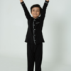 rawbought PJs for kids in black long sleeve long pant set